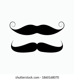 Mustache Icon. Man Symbol - Vector.