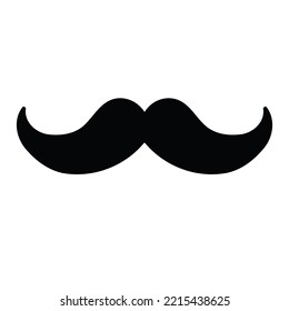 mustache icon men symbol vector design