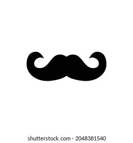 mustache icon, moustache icon vector illustration