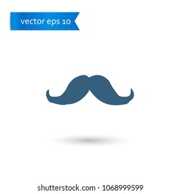 mustache. mustache icon. sign design. Vector EPS 10.