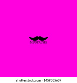 mustache icon sign signifier vector