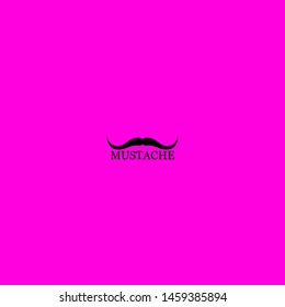 mustache icon sign signifier vector