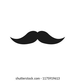 	
Mustache icon. Simple illustration of mustache vector icon for web. Stock vector