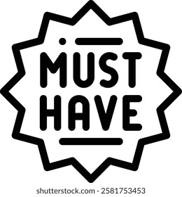 mustache icon. Thin Linear Style Design Isolated On White Background
