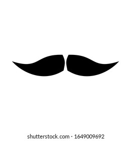 mustache icon vector design element logo template eps 10