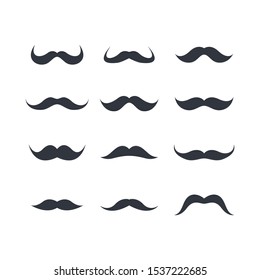 Mustache icon vector illustration design