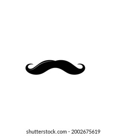 mustache icon vector illustration template design