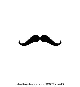mustache icon vector illustration template design