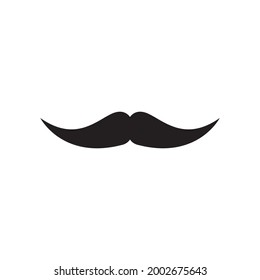 mustache icon vector illustration template design