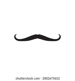 mustache icon vector illustration template design
