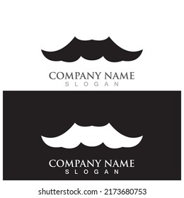 mustache icon vector illustration template design