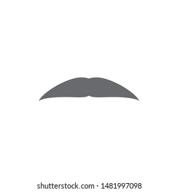 Mustache icon vector ilustration template