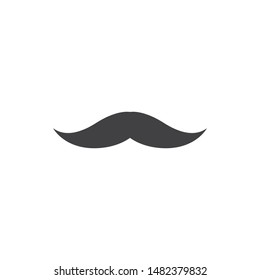 Mustache icon vector ilustration template