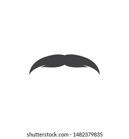 Mustache icon vector ilustration template