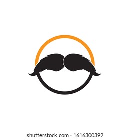 
Mustache icon vector ilustration template