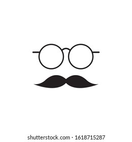 
Mustache icon vector ilustration template