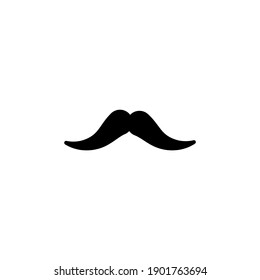 Mustache icon in vector. Logotype