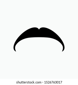 Mustache Icon  - Vector, Sign and Symbol for Design, Presentation, Website or Apps Elements. 