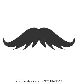 Mustache icon.Barber icon. Vector eps10