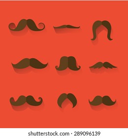 mustache Icons