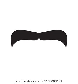 Mustache illustration. Vector