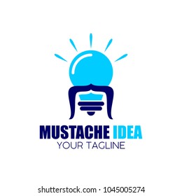 Mustache Logo Design