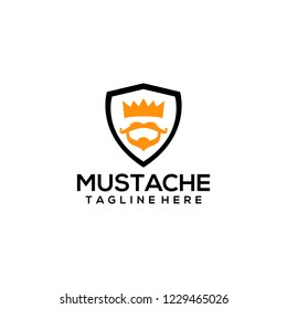 Mustache Logo Design