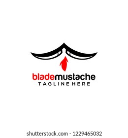 Mustache Logo Design