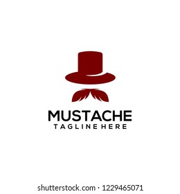 Mustache Logo Design