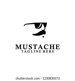 Mustache Logo Design