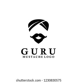 Mustache Logo Design