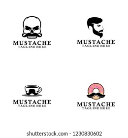 Mustache Logo Design