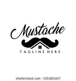 Mustache Logo Design