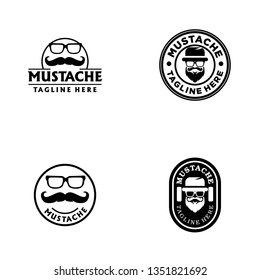 Mustache Logo Design