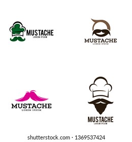 Mustache Logo Design 