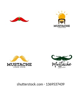Mustache Logo Design 