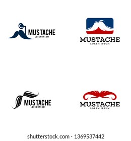 Mustache Logo Design 