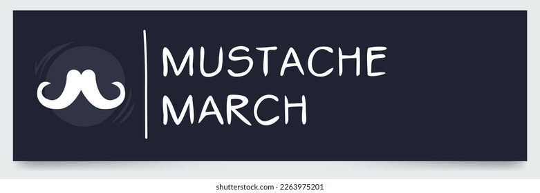 Mustache March Festival, held on March.