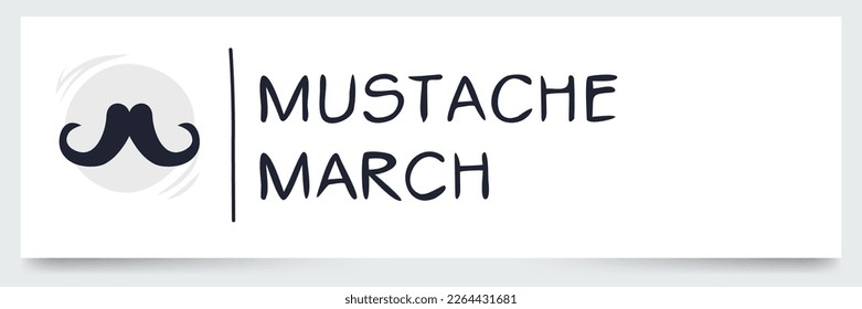 Mustache March Festival, held on March.