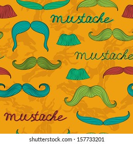 Mustache pattern