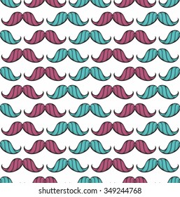 Mustache pattern