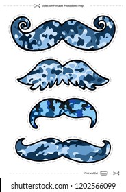 mustache set props for photo shoots