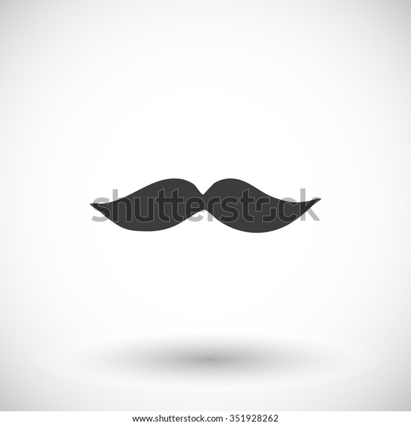 Mustache Sketch Handdrawn Cartoon Barbershop Icon Stock Vector (Royalty ...