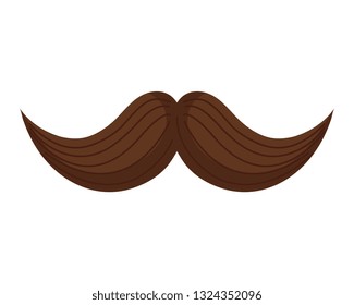 mustache style hipster accessory