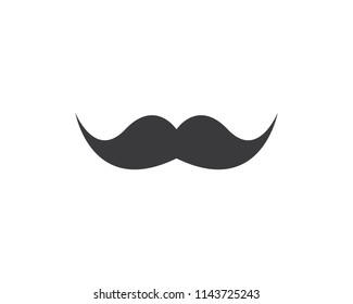 Mustache symbol illustration