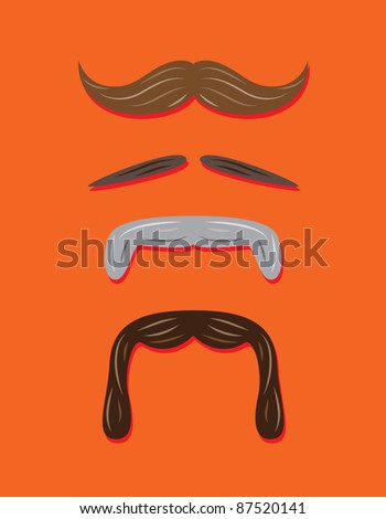 Mustache totem