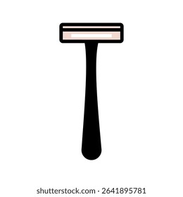 mustache trimmer icon on white background simple eps 10 .icon vector color aris