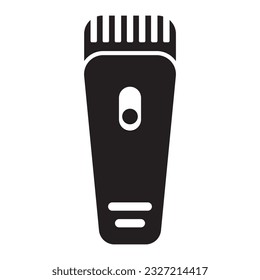 mustache trimmer icon vector illustration logo design