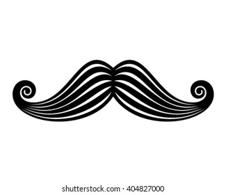 Mustache vector.