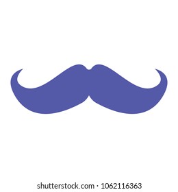 Mustache vector icon